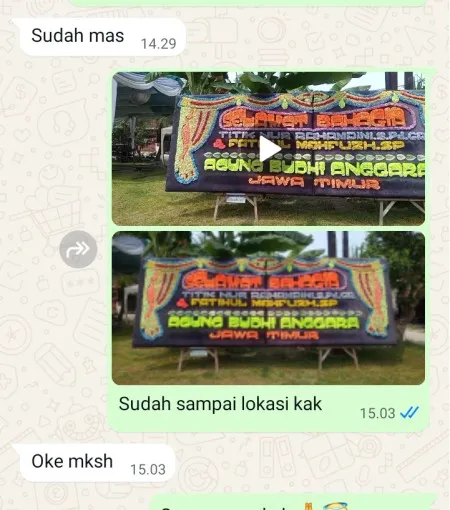 Pengiriman Papan Bunga Cinangsi Cibogo
