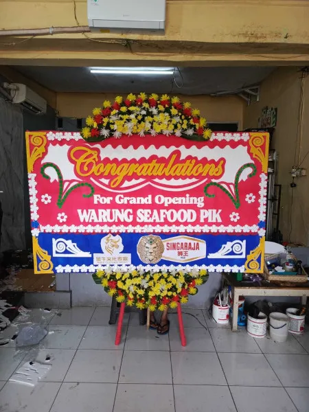 Papan Bunga Ucapan Selamat Cinangsi Cibogo