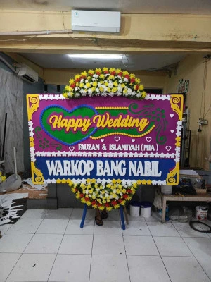 Papan Bunga di Cinangsi Cibogo